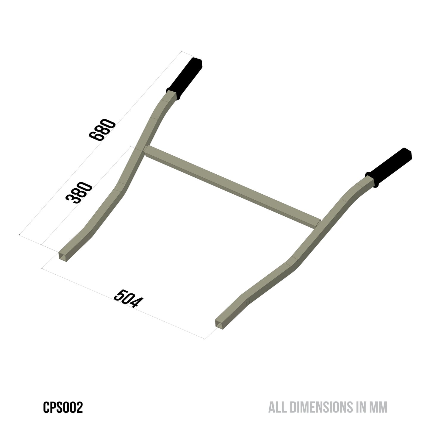 Mk2 Fat Boy Cross Bar Handles