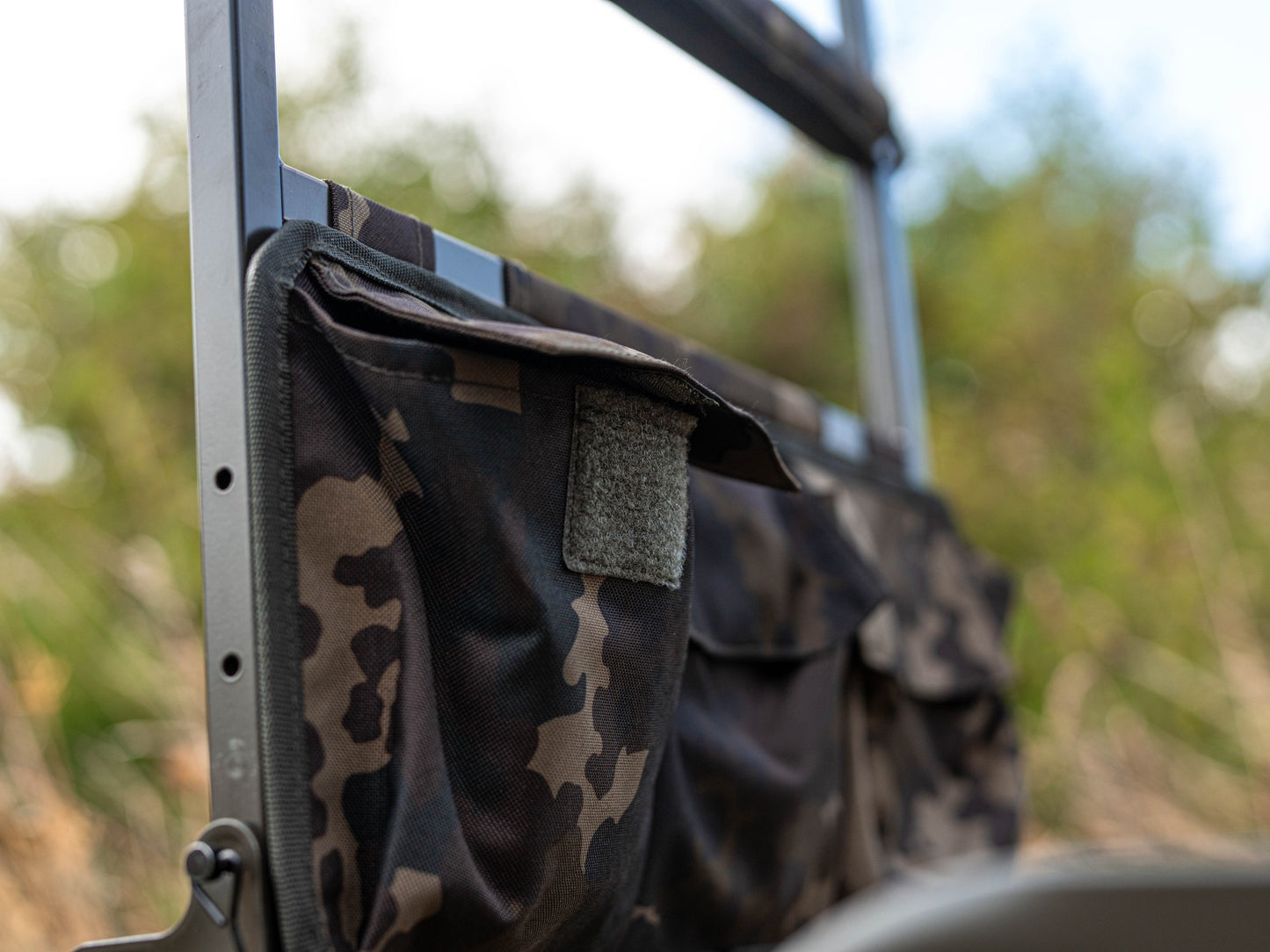 H Frame Multi Pocket Dark Kamo