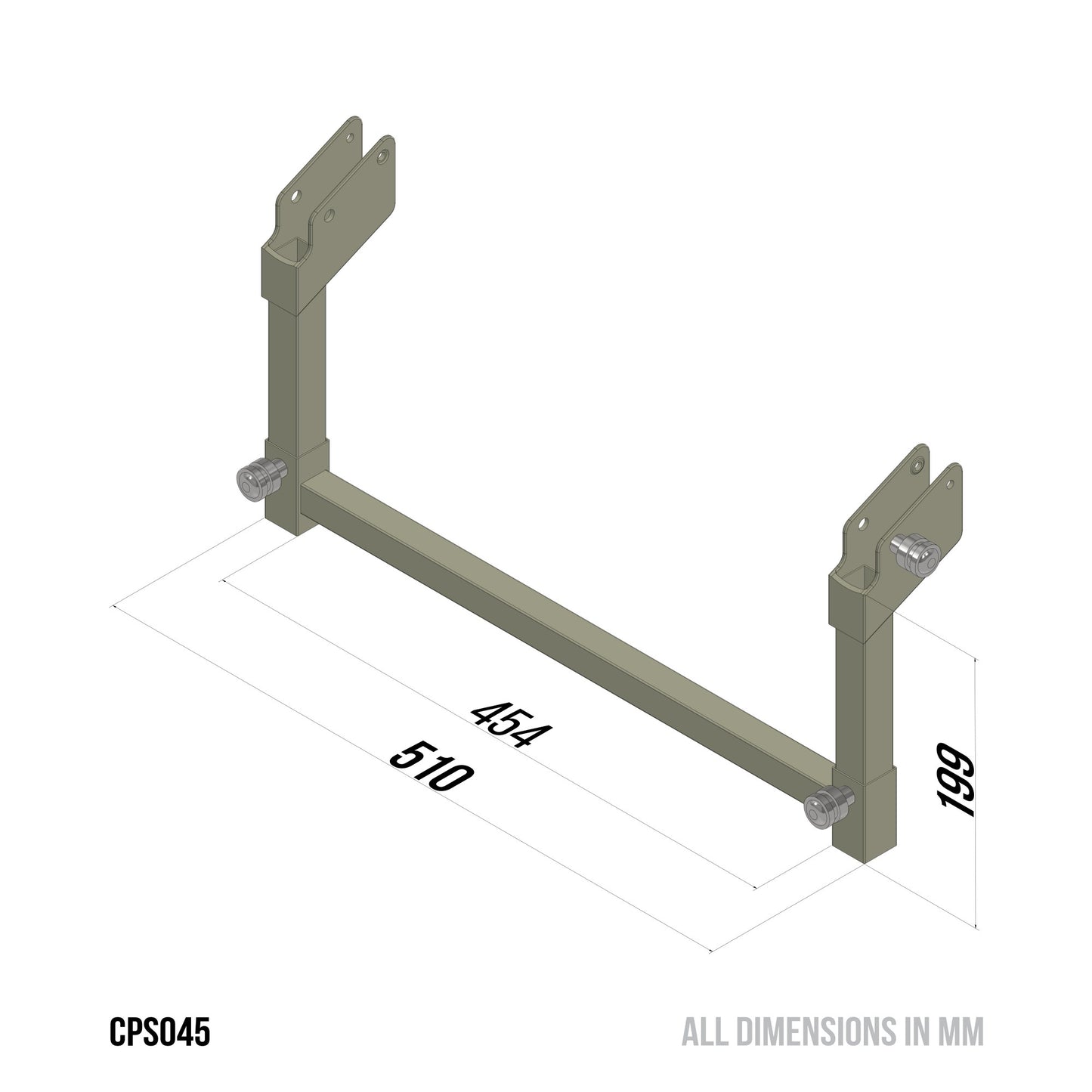 Mk2 Tri Porter Rear Leg