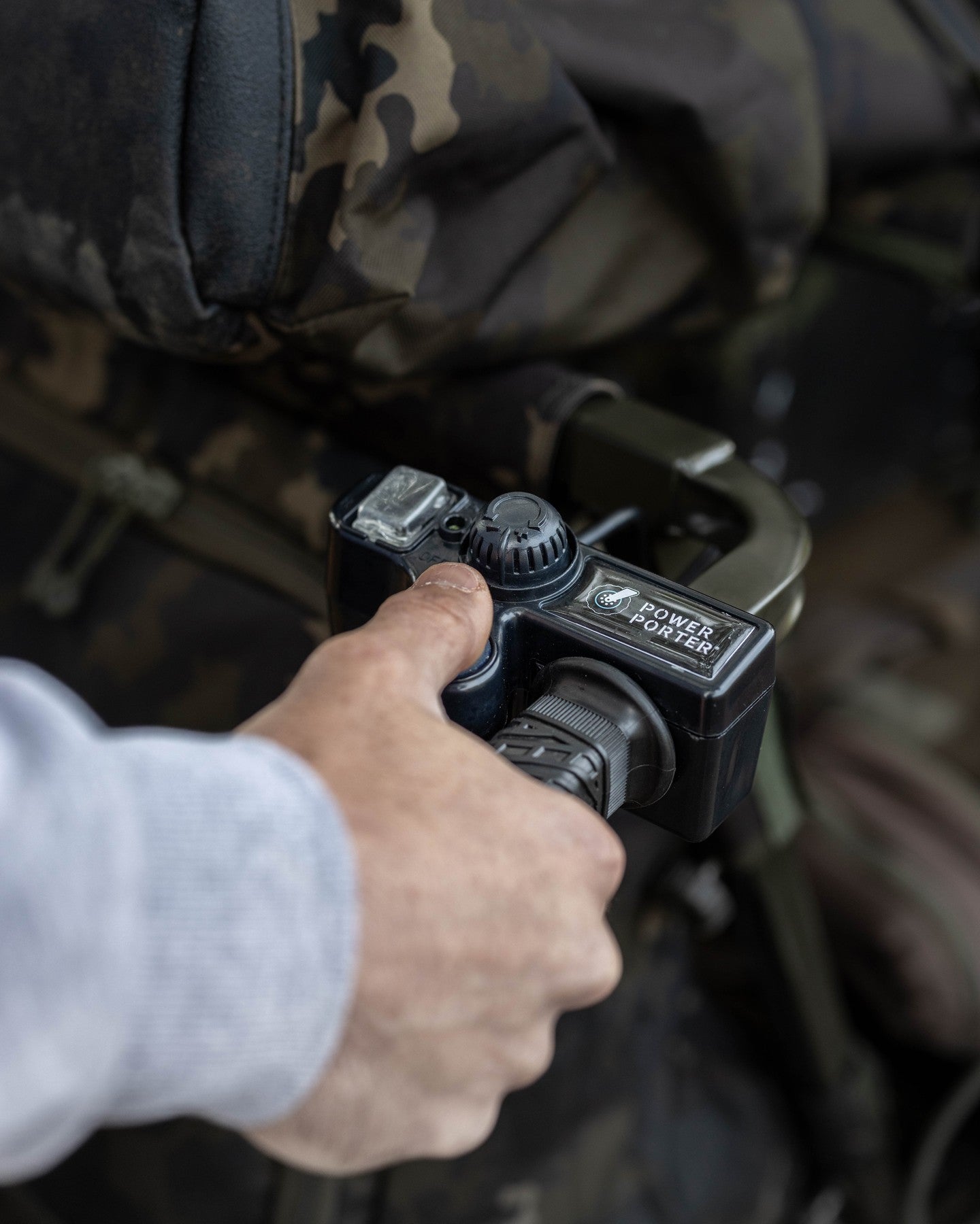 Power Porter Hand Controller Black