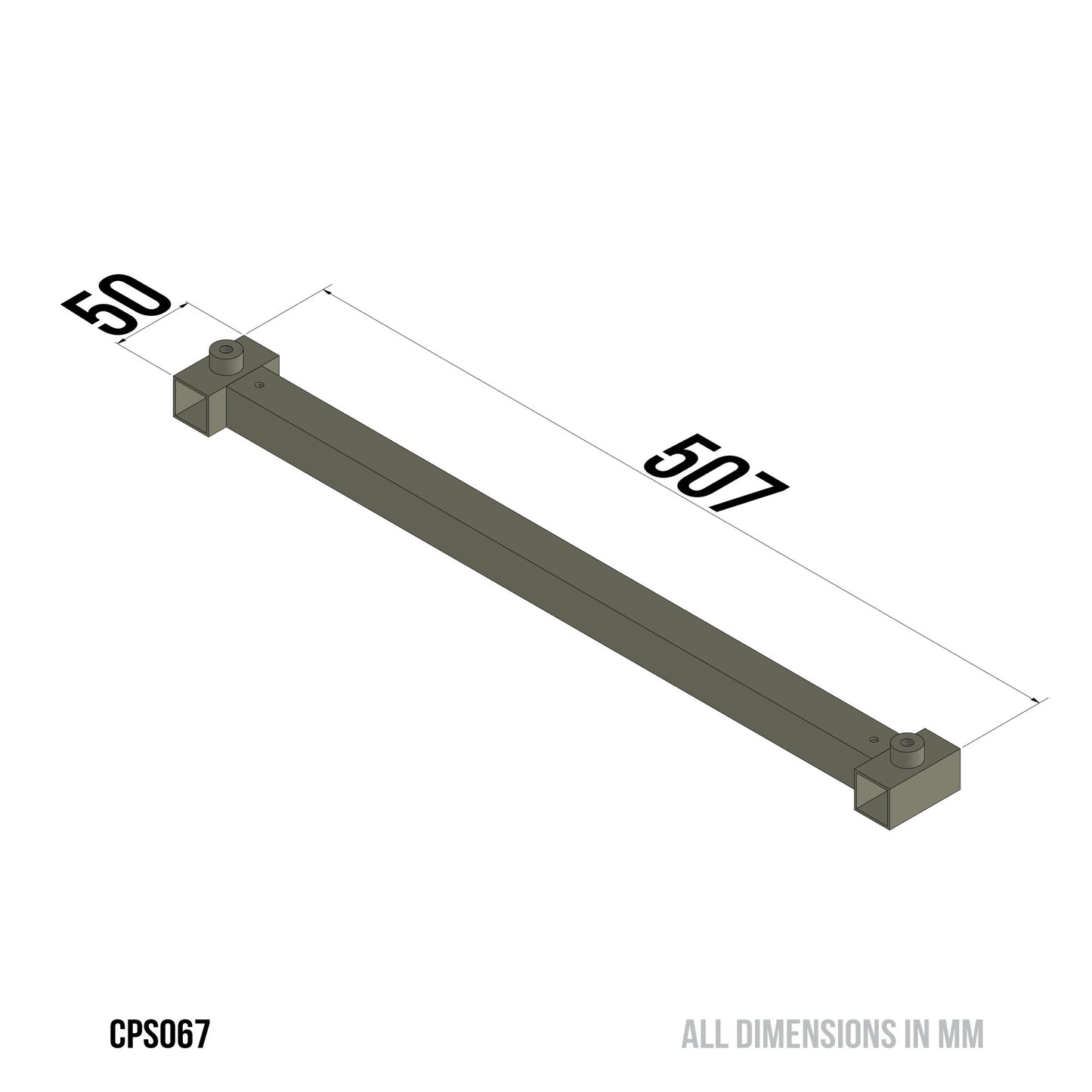 Mk8 Power Porter Support Bar