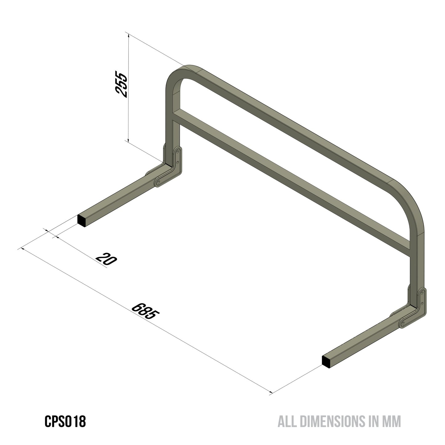 Mk2 Carp Porter Side Bar