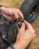 Basic Front Bank Stick Bag Dark Kamo