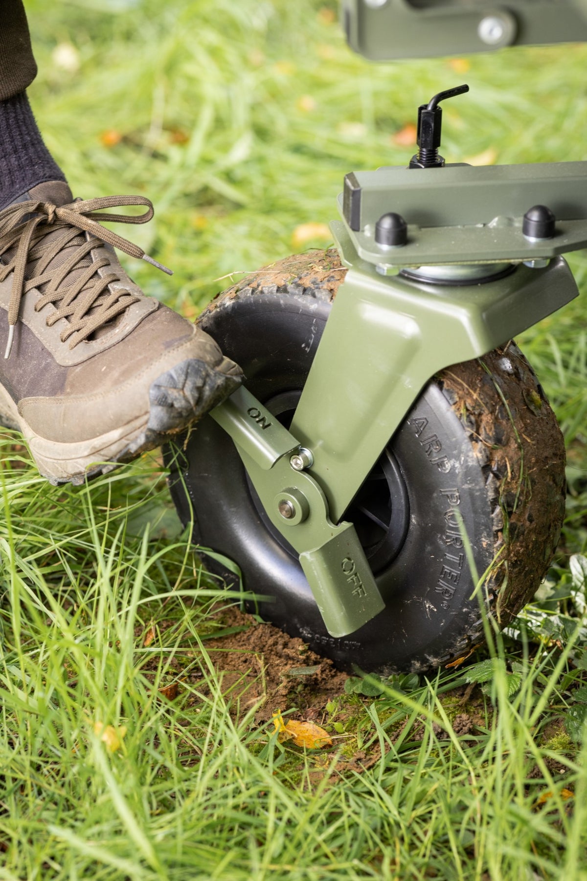 Rear Swivel Wheel Conversion Kit And Handle
