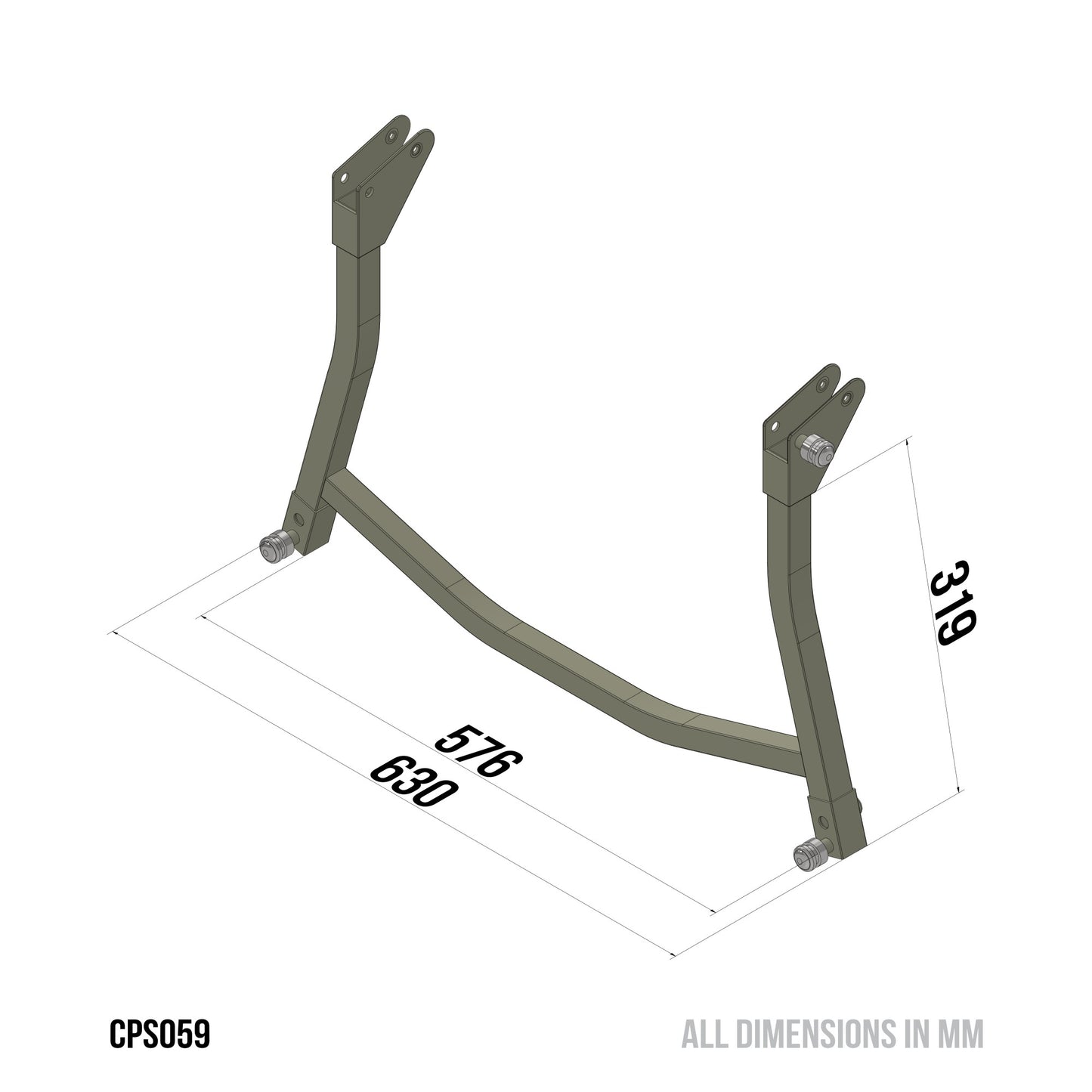 Mk8 Power Porter Rear Legs