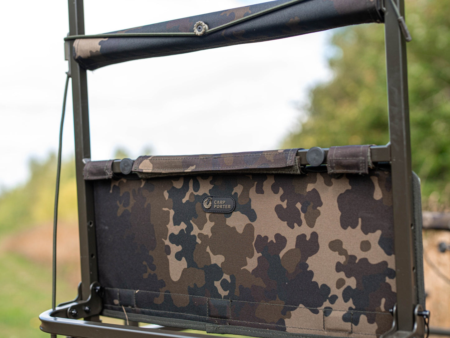 H Frame Multi Pocket Dark Kamo