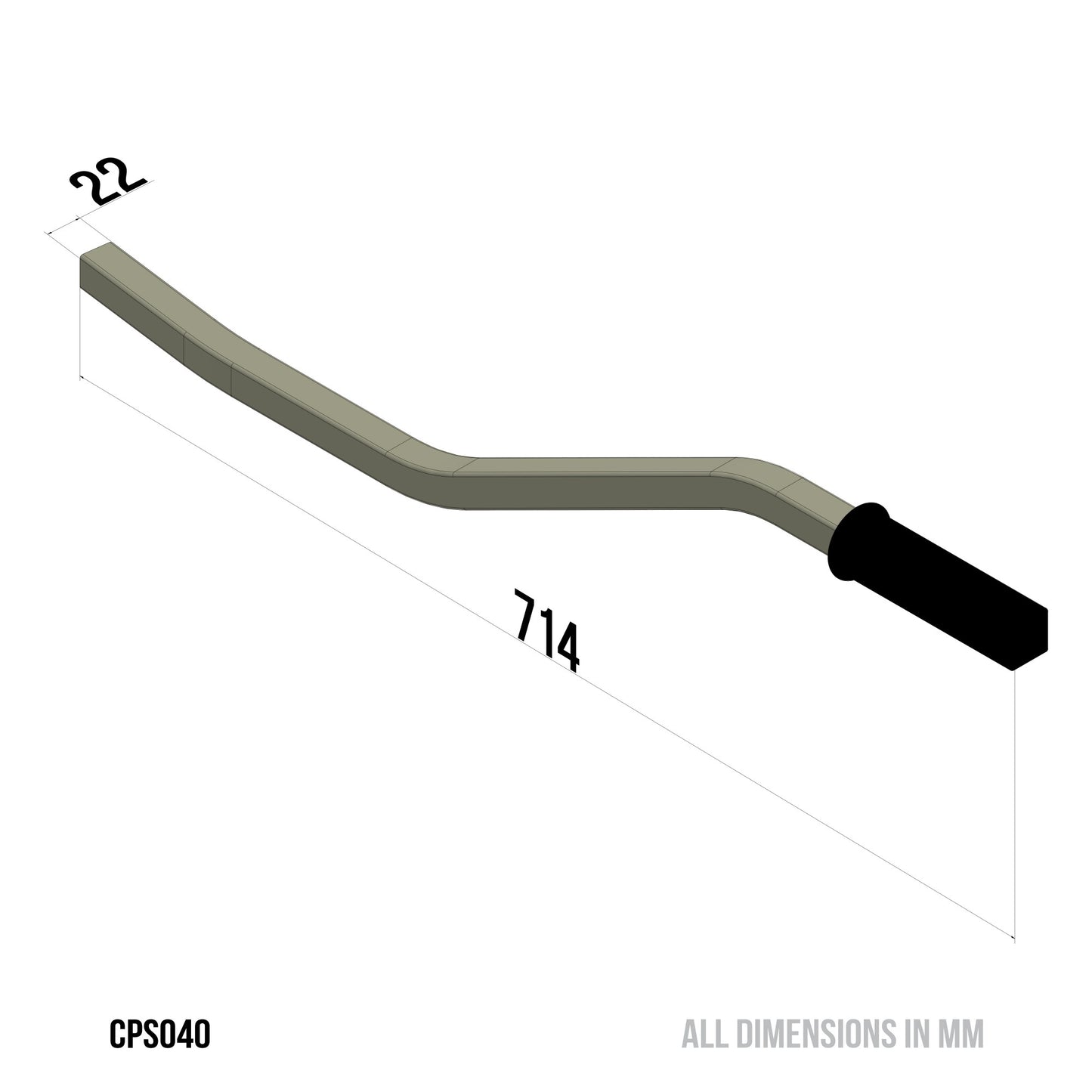 Mk2 Carp Porter Right Handle